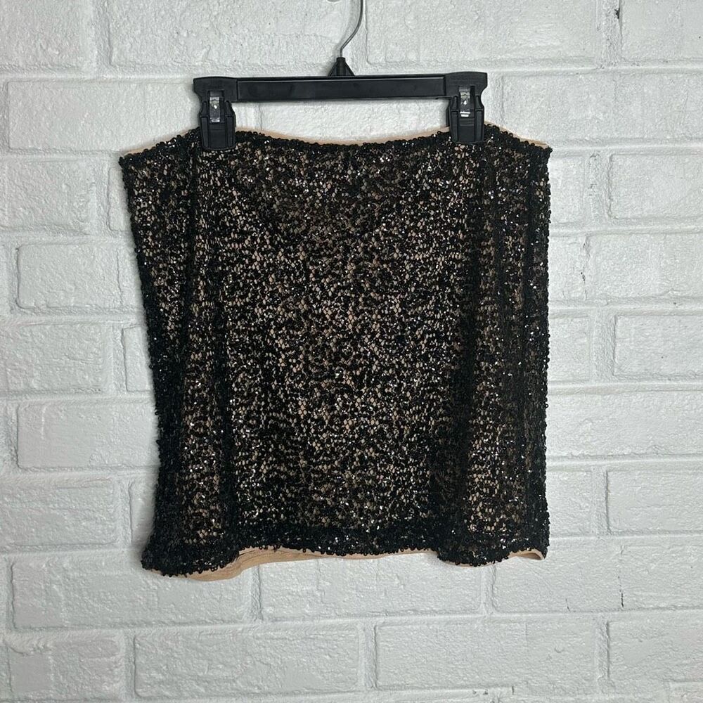 NWT‎ Michael Costello x Revolve Nadiya Sequin Mini Skirt size Medium